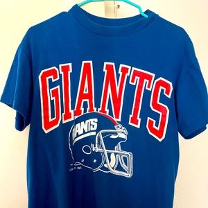 New York Giants vintage logo t-shirt size M